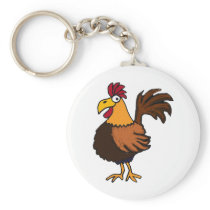 XX- Funky Rooster Key Chains