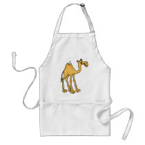 XX- Funny Camel Cartoon Aprons