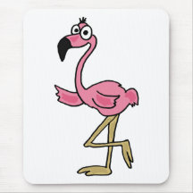 XX- Funny Flamingo Mousepad