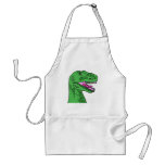 XX- Funny T-Rex Dinosaur Cartoon aprons