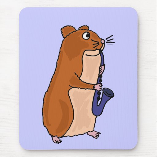 XX Hamster Playing the Saxophone Mouse Pad Zazzle XX Hamster Playing the Saxophone Mouse Pad Zazzle