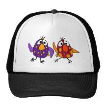 XX- Hilarious Dancing Birds Cartoon Trucker Hats