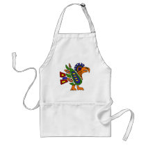 XX- Mexican Style Colorful Eagle Apron