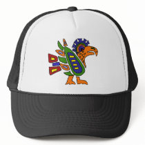 XX- Mexican Style Colorful Eagle Mesh Hat