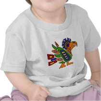 XX- Mexican Style Colorful Eagle Tee Shirt