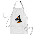 XX- Penguin Playing Saxophone aprons