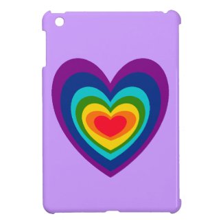 XX- Rainbow Heart Art Design