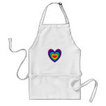 XX- Rainbow Hearts aprons