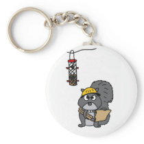 XX- Squirrel Engineer Key Chain