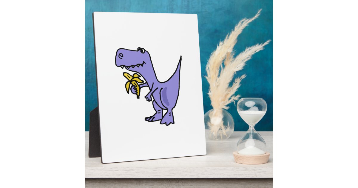 dinosaur with banana head