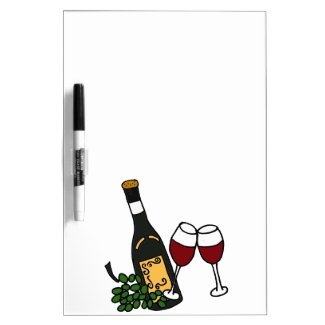 XX- Wine and Grapes Art Design