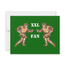 XXL Football Fan invitations by GAZoomIn XXL Football Fan invitations