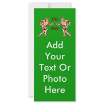 XXL Football Fan Rack Card