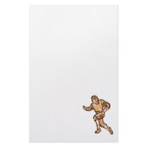 XXL Football Fan Personalized Stationery