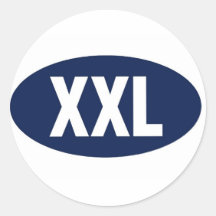 XXL sticker