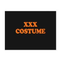 XXX COSTUME (2) POST CARD