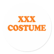 XXX COSTUME (2) STICKERS