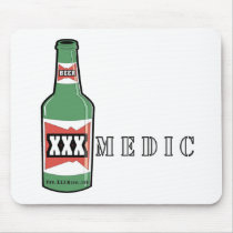 XXX Medic Beer mousepads by RealSlogans XXX Medic Beer mousepads