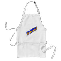XXX Medic Blue Text With Flame aprons