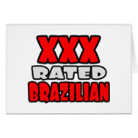 XXX Rated Brazilian Card