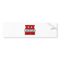 XXX Rated Detective Bumper Stickers
