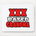 XXX Rated Grandma mousepads