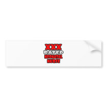 XXX Rated Neonatal Nurse bumper stickers