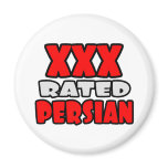 XXX Rated Persian Fridge Magnet
