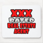 XXX Rated Real Estate Agent mousepads