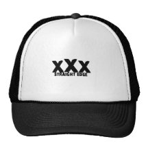 xXx Straight Edge Hat