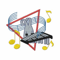 Xylophone embroidered shirts