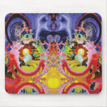 XylosFractal Glyptic Mouse Pad