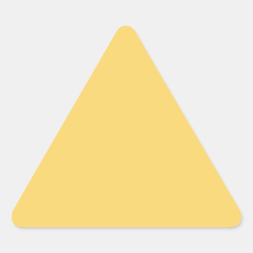 y07 calm mustard yellow color triangle sticker zazzle y07 calm mustard yellow color triangle sticker zazzle