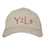Y2L8 MAIN FONT embroidered hats