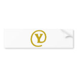 Y-at bumper stickers