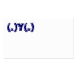 (.)Y(.) BUSINESS CARDS