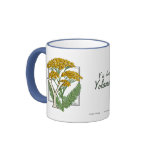 Y for Yarrow Flower Alphabet Mugs