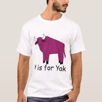 Y is for Yak t-shirts by wavehound Y is for Yak t-shirts