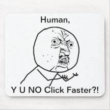 Y U NINGÚN tecleo más rápidamente - Mousepad