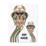 Ya boo skulduggery AW NICE Post Card
