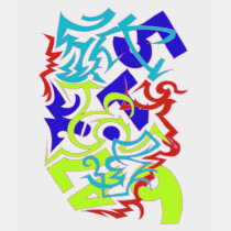 YA Graffiti Design t-shirts