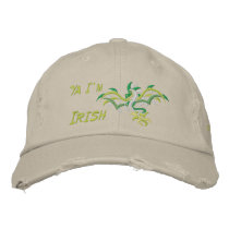 Ya I'm Irish Embroidered Baseball Caps
