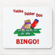 Yabba Dabber Doo - BINGO Mousepads