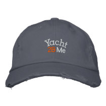 Yacht 2B Me™_Casual embroidered hats