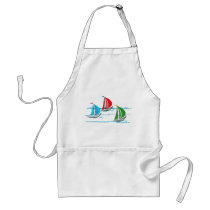 Yacht Racing Trio Apron