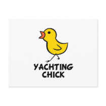 Yachting Chick Postcards