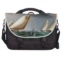 Yachts Rounding the Mark Laptop Commuter Bag