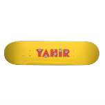 Yahir in Soccer Red Skate Decks