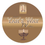 Yah's Way TV Sticker