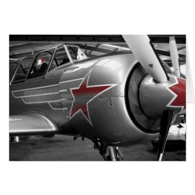 Yak-52 Cards by colinhollywood